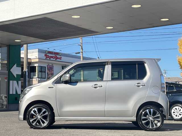 スズキ ワゴンＲ 20周年記念車 愛知県 2013(平25)年 4.5万km スチールシルバーM /禁煙車//ワンオーナー//カロッツェリアナビ//TV・AM・FM//バックカメラ//ドライブレコーダー//オートライト//プッシュスタート//スマートキー//運転席シートヒーター//電動格納ミラー//フロアマット・ドアバイザー//助手席下収納有//プリクラッシュセーフティ//本革巻きステアリング//レーダーブレーキサポート//プライバシーガラス//保証書//取扱説明書//スペアキー