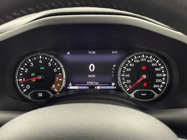 クライスラー・ジープ ジープ レネゲード リミテッド 兵庫県 2020(令2)年 3.2万km 黒 ・純正ナビ/・Bluetooth/フルセグテレビ/AUX/AM/FM/・バックカメラ/・前面衝突警報/・ブラインドスポットモニター/・車線逸脱警報システム/・横滑り防止装置/・レーダークルーズコントロール/・アイドリングストップ/・後方コーナーセンサー/・前席パワーシート/・前席シートヒーター/・ステアリングヒーター/・ステアリングスイッチ/・レザーシート/・電動パーキングブレーキ/・防眩ミラー/・ヘッドライトレベライザー/・オートマチックハイビーム/・LEDオートライト/・フォグランプ/・純正17インチアルミホイール/・ビルドインETC2.0/・W＋サイドエアバッグ/・エンジンスタートボタン/・スマートキー/・スペアキー/・保証書/・取扱説明書