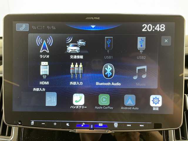 三菱 デリカＤ：５ ブラックエディション 道央・札幌 2024(令6)年 0.8万km アメジストブラック /ワンオーナー//4WD//ALPINEディスプレイオーディオ/（BT/HDMI/USB/AM/FM）//クルーズコントロール追従あり//衝突軽減ブレーキ//オートライト//パドルシフト//アイドリングストップ//ブレーキホールド//パワーバックドア//全方位モニター//バックカメラ//D席パワーシート//前席シートヒーター//ビルトインETC//フロントグリルガード//社外ドライブレコーダー//ハンドルヒーター//純正18インチAW//両側パワースライドア