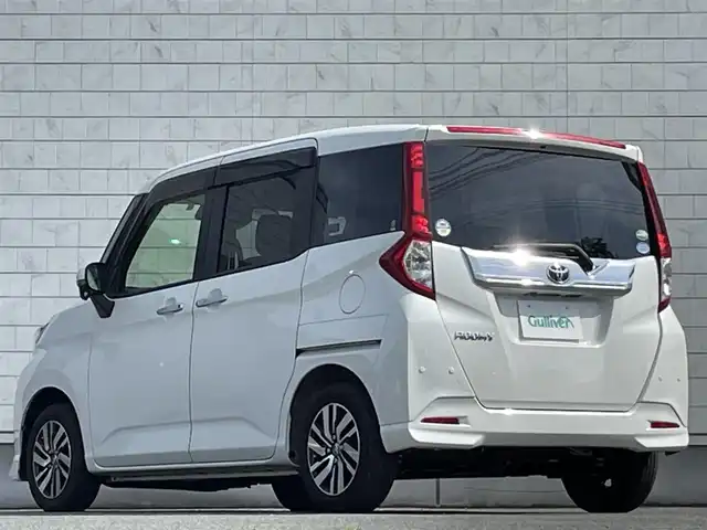 トヨタ ルーミー カスタムG 岩手県 2020(令2)年 5.3万km パールホワイトⅢ 禁煙車/4WD/両側パワースライドドア/純正9型ナビ/→フルセグTV/Bluetooth/CD/DVD/バックカメラ/ステアリングスイッチ/クルーズコントロール/前席シートヒーター/衝突軽減ブレーキ/コーナーセンサー/横滑り防止装置/オートライト/オートマチックハイビーム/LEDヘッドライト/フォグライト/〇プッシュスタート/〇電動格納ミラー/〇ウィンカーミラー/〇ドアバイザー/〇フロアマット/ドライブレコーダー/ETC2.0/スマートキー/スペアキー/取扱説明書