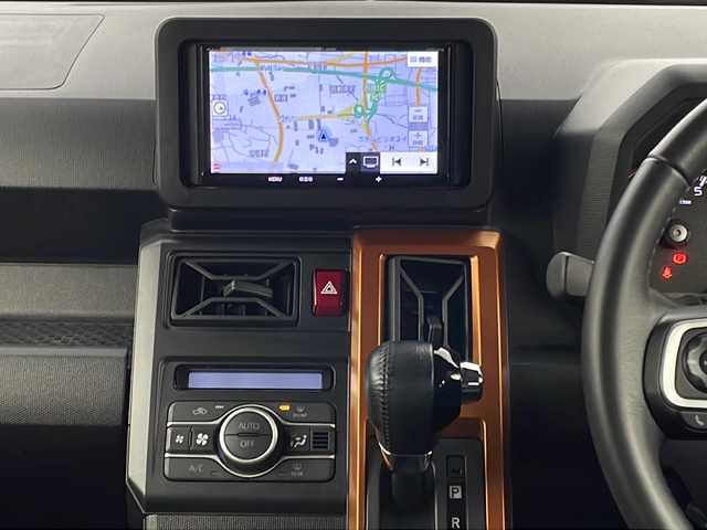 ダイハツ タフト G 新潟県 2020(令2)年 5.3万km ブラックマイカメタリック 4WD/社外SDナビ/　　フルセグ/CD/SD/BT/バックカメラ/LEDオートライト/シートヒーター/純正15インチアルミホイール/ステリングスイッチ/USBポート/ガラスルーフ/アイドリングストップ/スマートキー/ETC