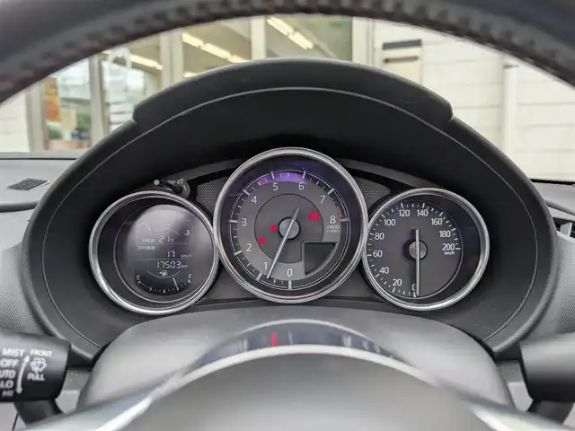 マツダ ロードスター RS 埼玉県 2015(平27)年 1.8万km クリスタルホワイトパールマイカ レカロ本革シート（BOSEヘッドスピーカー）/シートヒーター/スマートキーX2/ドライブレコーダー（ユピテル）/ETC/LEDヘッドライト/純正マツダコネクトナビ/TV/Bluetoothオーディオ/取扱説明書/整備記録簿