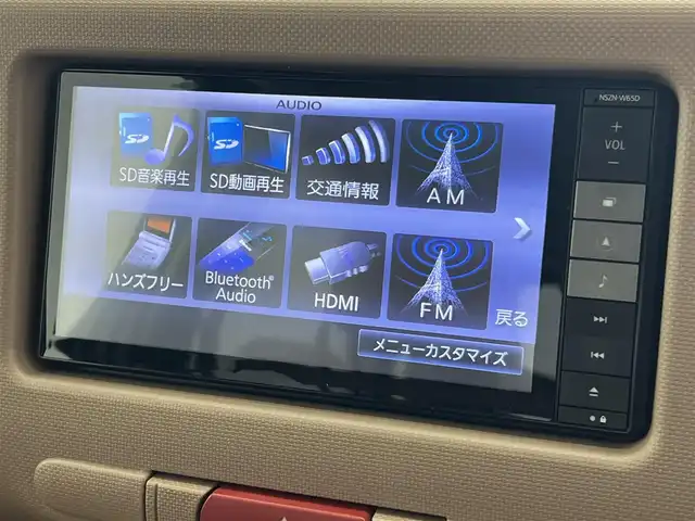 ダイハツ ミラ ココア プラスX 滋賀県 2015(平27)年 5.5万km プラムブラウンクリスタルマイカ 純正ナビ/(CD/DVD/フルセグ/Bluetooth)/フロアマット/ドアバイザー/オートエアコン/HIDヘッドライト/フォグランプ/電動格納ミラー/スマートキー