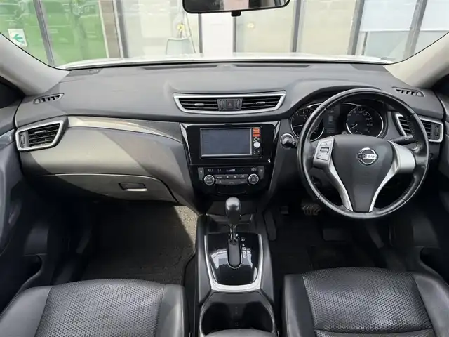 日産 エクストレイル 20X 道南・函館 2014(平26)年 5.8万km ブリリアントホワイトパール 純正ナビ/フルセグＴＶ/夏冬タイヤ/シートヒーター/ＥＴＣ/バックカメラ/横滑り防止装置/ダウンヒルコントロールアシスト/オートライト/フロアマット/アイドリングストップ