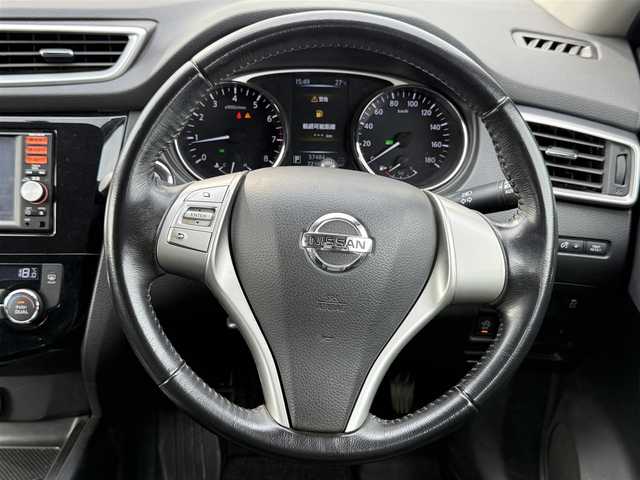 日産 エクストレイル 20X 茨城県 2014(平26)年 5.8万km ブリリアントホワイトパール (株)IDOMが運営する【じしゃロン水戸店】の自社ローン専用車両になりますこちらは現金またはオートローンご利用時の価格です。自社ローンご希望の方は別途その旨お申付け下さい/純正ナビ/フルセグＴＶ/シートヒーター/ＥＴＣ/バックカメラ/横滑り防止装置/ダウンヒルコントロールアシスト/オートライト/フロアマット/アイドリングストップ