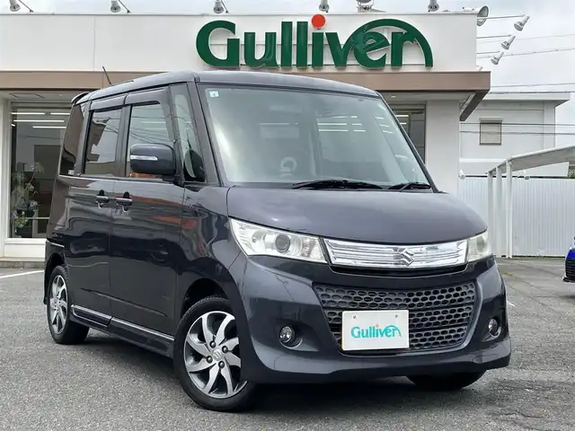 スズキ パレット ＳＷ XS 三重県 2011(平23)年 6.8万km ルナグレーパールメタリック スマートキー/プッシュスタート/パワースライドドア/純正14インチAW/HIDヘッドライト/フォグライト/オートライト/ベンチシート/フロアマット/ドアバイザー/プライバシーガラス
