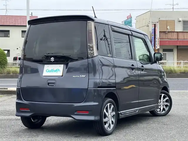 スズキ パレット ＳＷ XS 三重県 2011(平23)年 6.8万km ルナグレーパールメタリック スマートキー/プッシュスタート/パワースライドドア/純正14インチAW/HIDヘッドライト/フォグライト/オートライト/ベンチシート/フロアマット/ドアバイザー/プライバシーガラス
