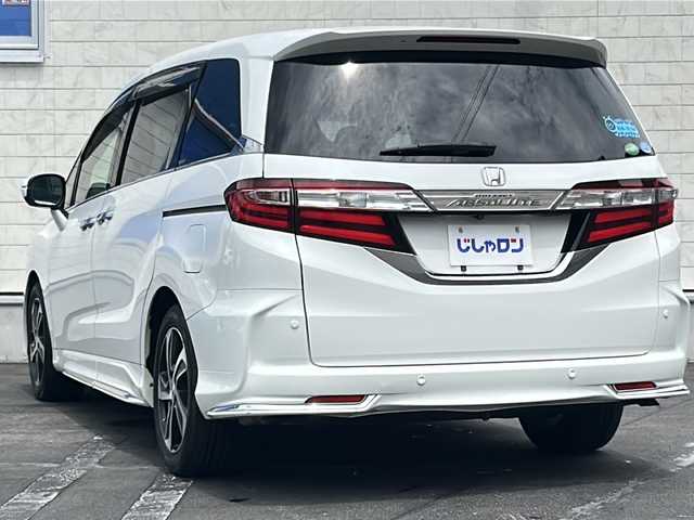 ホンダ オデッセイ アブソルート 長野県 2014(平26)年 10.3万km ホワイトオーキッドパール (株)IDOMが運営する【じしゃロン長野店】の自社ローン専用車両になります。こちらは現金またはオートローンご利用時の価格です。自社ローンご希望の方は別途その旨お申付け下さい/純正ナビ/Bluetooth/バックカメラ/純正ビルトインETC/フルセグテレビ/両側パワースライド/純正フロアマット/純正アルミホイール/LEDヘッドライト/フォグランプ/オートライト/CTBA/パドルシフト