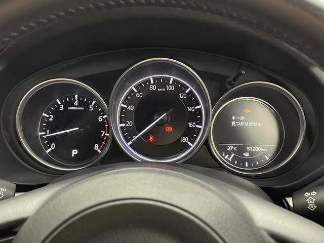 マツダ ＣＸ－８ 25T プロアクティブ 秋田県 2019(令1)年 5.2万km マシーングレープレミアムM 4WD/純正ナビ（CD/DVD/AM/FM/フルセグTV/Bluetooth）/オートクルーズコントロール/全方位カメラ/D席パワーシート/前席シートヒーター/ステアリングヒーター/ETC/コーナーセンサー/パワーバックドア/オートライト/オートハイビーム/LEDヘッドライト/ブレーキホールド/ブラインドスポットモニタリング (BSM)/スマートキー