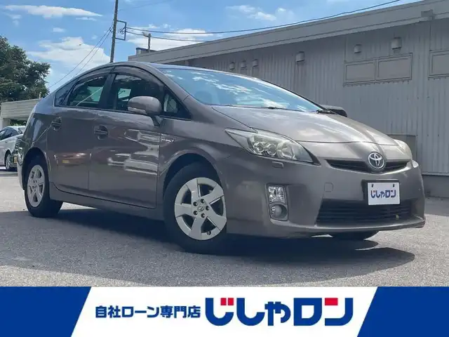 トヨタ プリウス S　LEDエディション 栃木県 2011(平23)年 14.4万km グレーメタリック (株)IDOMが運営する【じしゃロン宇都宮店】の自社ローン専用車両になります。こちらは現金またはオートローンご利用時の価格です。自社ローンご希望の方は別途その旨お申付け下さい/純正７インチナビ/(CD/DVD/Bluetooth)/フルセグTV/ビルトインETC/ステアリングスイッチ/電動格納ミラー/純正１５インチアルミホイール/オートライト/プッシュスタート/スマートキー