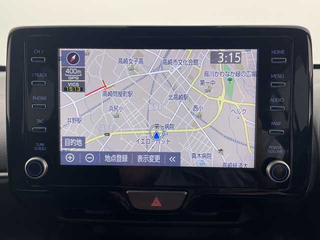 トヨタ ヤリスクロス Z 群馬県 2022(令4)年 2.7万km ブラックマイカ 純正８型ナビ　フルセグＴＶ　シートヒーター　ハンドルヒーター　パワーシート　ハーフレザーシート　前後ドラレコ　ＥＴＣ　電動パーキングブレーキ　アダプティブクルーズコントロール　ＬＥＤ　スマートキー