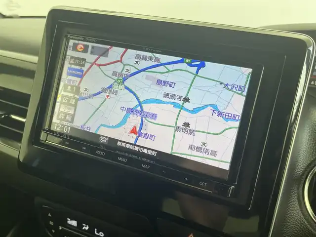 ホンダ Ｎ ＢＯＸ カスタム G L ホンダセンシング 群馬県 2018(平30)年 6.6万km ブリリアントスポーティブルーメタリック2トーン 衝突軽減　片側パワースライドドア　社外７型ナビ　バックカメラ　クルーズコントロール　ＬＥＤヘッドライト　純正１４インチアルミホイール　ＡＢＳ　横滑り防止装置　ビルトインＥＴＣ　プッシュスタート　禁煙車