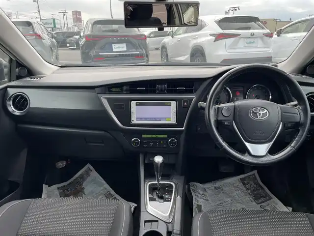トヨタ オーリス 150X Sパッケージ 茨城県 2012(平24)年 5.3万km 白 純正ナビ/【AM・FM・TV・BT・CD】/プッシュスタート/スマートキー/フロアマット純正/純正フォグランプ/横滑り防止装置/ETC