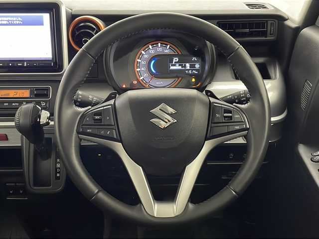 スズキ スペーシア ギア HYBRID XZターボ 宮崎県 2019(平31)年 4.2万km フェニックスレッドパール/ガンメタリック2トーンルーフ 禁煙車/衝突被害軽減ブレーキ/社外8型ナビTV/（カロッツェリア/AVIC-RL511/CD/DVD/Bluetooth/フルセグTV）/社外バックカメラ/社外前後ドライブレコーダー/社外ETC/純正LEDオートライト/純正LEDフォグ/純正セキュリティアラーム/純正フロアマット/両側電動スライドドア/レーンディパーチャーアラート/クルーズコントロール/クリアランスソナー/前席シートヒーター/リアサーキュレーター/ルーフレール/パドルシフト/本革巻ハンドル/オートエアコン/スマートキー/プッシュエンジンスタート/スペアキー