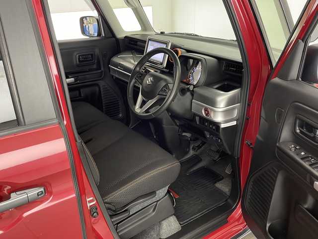 スズキ スペーシア ギア HYBRID XZターボ 宮崎県 2019(平31)年 4.2万km フェニックスレッドパール/ガンメタリック2トーンルーフ 禁煙車/衝突被害軽減ブレーキ/社外8型ナビTV/（カロッツェリア/AVIC-RL511/CD/DVD/Bluetooth/フルセグTV）/社外バックカメラ/社外前後ドライブレコーダー/社外ETC/純正LEDオートライト/純正LEDフォグ/純正セキュリティアラーム/純正フロアマット/両側電動スライドドア/レーンディパーチャーアラート/クルーズコントロール/クリアランスソナー/前席シートヒーター/リアサーキュレーター/ルーフレール/パドルシフト/本革巻ハンドル/オートエアコン/スマートキー/プッシュエンジンスタート/スペアキー