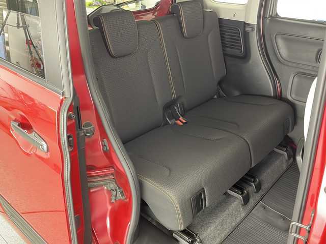 スズキ スペーシア ギア HYBRID XZターボ 宮崎県 2019(平31)年 4.2万km フェニックスレッドパール/ガンメタリック2トーンルーフ 禁煙車/衝突被害軽減ブレーキ/社外8型ナビTV/（カロッツェリア/AVIC-RL511/CD/DVD/Bluetooth/フルセグTV）/社外バックカメラ/社外前後ドライブレコーダー/社外ETC/純正LEDオートライト/純正LEDフォグ/純正セキュリティアラーム/純正フロアマット/両側電動スライドドア/レーンディパーチャーアラート/クルーズコントロール/クリアランスソナー/前席シートヒーター/リアサーキュレーター/ルーフレール/パドルシフト/本革巻ハンドル/オートエアコン/スマートキー/プッシュエンジンスタート/スペアキー