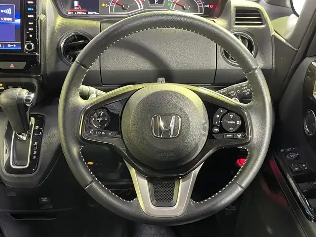 ホンダ Ｎ ＢＯＸ カスタム G L ターボ ホンダセンシング 大阪府 2019(令1)年 3.7万km プレミアムベルベットパープル・パール 純正8incナビTV バックカメラ 両側パワースライドドア ハーフレザー レーダークルコン 衝突軽減ブレーキ レーンアシスト スマートキー プッシュスタート ドライブレコーダー ETC