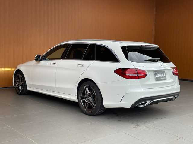 メルセデス・ベンツ Ｃ２２０ｄ ワゴン ローレウスエディション 愛知県 2019(令1)年 7.4万km ポーラホワイト 黒革/パワーシート/シートヒーター/ヘッドアップディスプレイ/レーダーセーフティパッケージ/ACC/ブラインドスポットモニター/レーンキープアシスト/純正HDDナビ/バックカメラ/フルセグTV/ETC/LEDヘッドライト/スマートキー/純正18インチアルミホイール