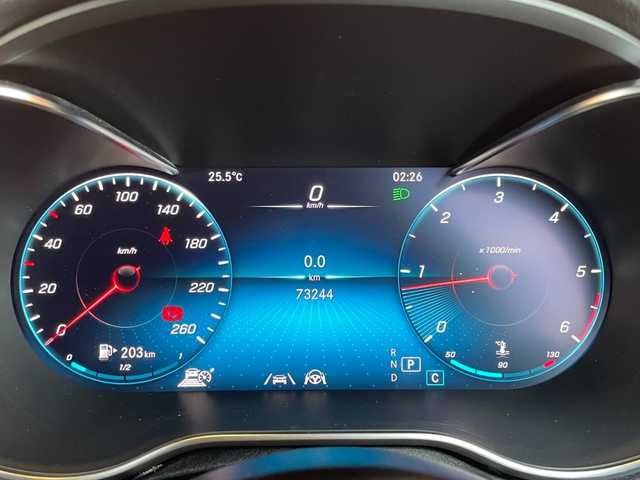 メルセデス・ベンツ Ｃ２２０ｄ ワゴン ローレウスエディション 愛知県 2019(令1)年 7.4万km ポーラホワイト 黒革/パワーシート/シートヒーター/ヘッドアップディスプレイ/レーダーセーフティパッケージ/ACC/ブラインドスポットモニター/レーンキープアシスト/純正HDDナビ/バックカメラ/フルセグTV/ETC/LEDヘッドライト/スマートキー/純正18インチアルミホイール