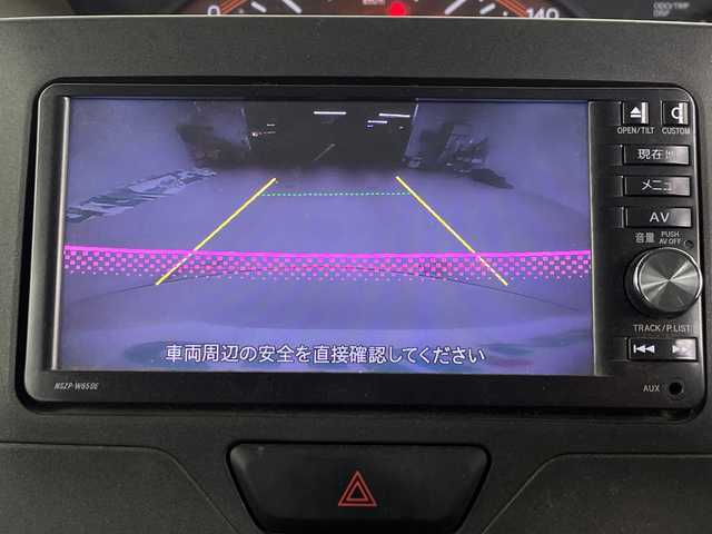 ダイハツ タント X SAⅡ 埼玉県 2015(平27)年 9.8万km コットンアイボリー ルーフキャリア　/純正ナビ　/バックカメラ　/前ドライブレコーダー　/ＥＴＣ　/衝突軽減ブレーキ　/レーンキープアシスト　/横滑り防止措置　/プッシュスタート　/スマートキー　/ドアバイザー　/片側パワースライドドア