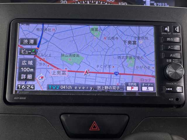 ダイハツ タント X SAⅡ 埼玉県 2015(平27)年 9.8万km コットンアイボリー ルーフキャリア　/純正ナビ　/バックカメラ　/前ドライブレコーダー　/ＥＴＣ　/衝突軽減ブレーキ　/レーンキープアシスト　/横滑り防止措置　/プッシュスタート　/スマートキー　/ドアバイザー　/片側パワースライドドア