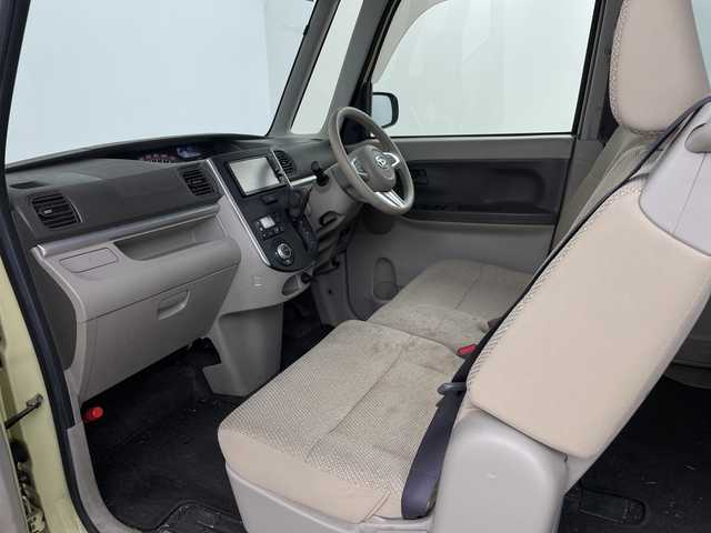 ダイハツ タント X SAⅡ 埼玉県 2015(平27)年 9.8万km コットンアイボリー ルーフキャリア　/純正ナビ　/バックカメラ　/前ドライブレコーダー　/ＥＴＣ　/衝突軽減ブレーキ　/レーンキープアシスト　/横滑り防止措置　/プッシュスタート　/スマートキー　/ドアバイザー　/片側パワースライドドア