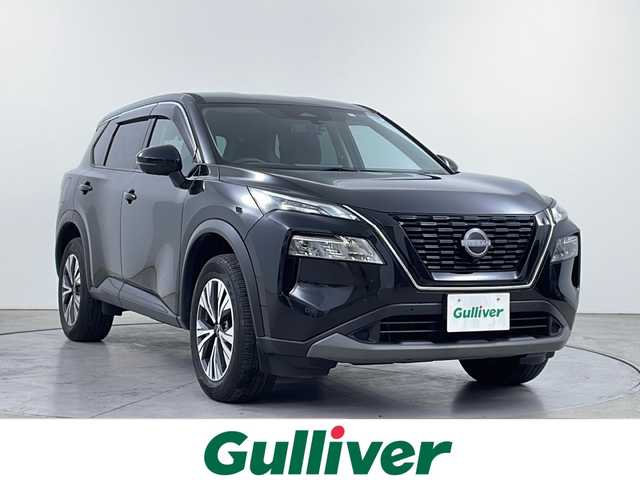 日産 エクストレイル X e－4ORCE 道央・札幌 2023(令5)年 1.7万km ダイヤモンドブラック ４WD/エマージェンシーブレーキ/メーカー12インチナビ/【BT/USB/AM/FM】/フルセグTV/バックカメラ/アラウンドビューカメラ/ETC/ナビ連動型ドラレコ/ステアリングスイッチ/全席シートヒーター/D席パワーシート/純正アルミ/純正バイザー/スペアキー/保証書