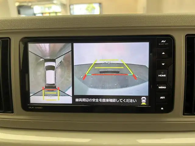 ダイハツ ミラ トコット G SA Ⅲ 愛媛県 2018(平30)年 5.9万km セラミックグリーンM 純正ディスプレイオーディオ（Ｂｌｕｅｔｏｏｔｈ　ＣＤ　ＤＶＤ）　全方位カメラ　シートヒーター　ＬＥＤヘッドライト　前後ドライブレコーダー　ＥＴＣ　USB　フロアマット　スマートキー　