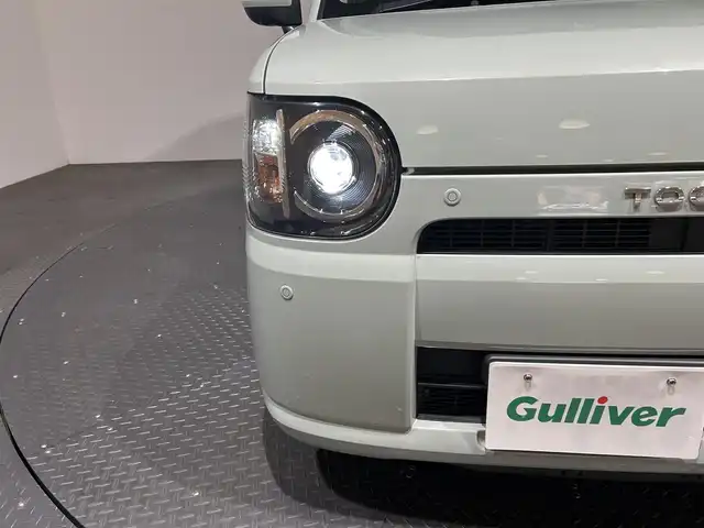 ダイハツ ミラ トコット G SA Ⅲ 愛媛県 2018(平30)年 5.9万km セラミックグリーンM 純正ディスプレイオーディオ（Ｂｌｕｅｔｏｏｔｈ　ＣＤ　ＤＶＤ）　全方位カメラ　シートヒーター　ＬＥＤヘッドライト　前後ドライブレコーダー　ＥＴＣ　USB　フロアマット　スマートキー　