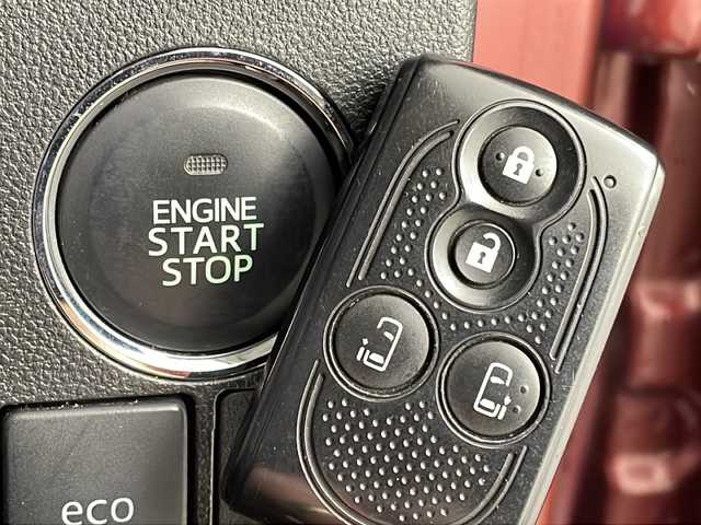 ダイハツ タント カスタム RS SA 新潟県 2014(平26)年 5.7万km ファイアークォーツレッドM 4WD/社外SDナビ/　　フルセグ/CD/DVD/バックカメラ/両側パワースライドドア/LEDオートライト/Fフォグ/純正15インチアルミホイール/ステリングスイッチ/アイドリングストップ/スマートキー/ETC