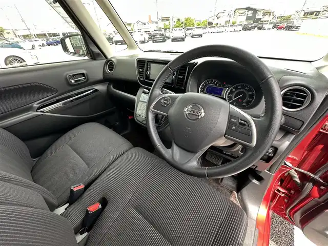 日産 デイズ ルークス ハイウェイスター Gターボ 千葉県 2018(平30)年 3.1万km スパークリングレッドM 純正メモリナビ/(フルセグTV/BT/CD/DVD/FM/AM)/全周囲カメラ/衝突被害軽減システム/クルーズコントロール/両側パワースライドドア/横滑り防止装置/ETC/ドライブレコーダー/アイドリングストップ/LEDヘッドライト/フォグランプ/オートライト/ウィンカーミラー/電動格納ミラー/純正15インチAW/シートリフター/プッシュスタート/スマートキー/フロアマット/ドアバイザー/スペアキー