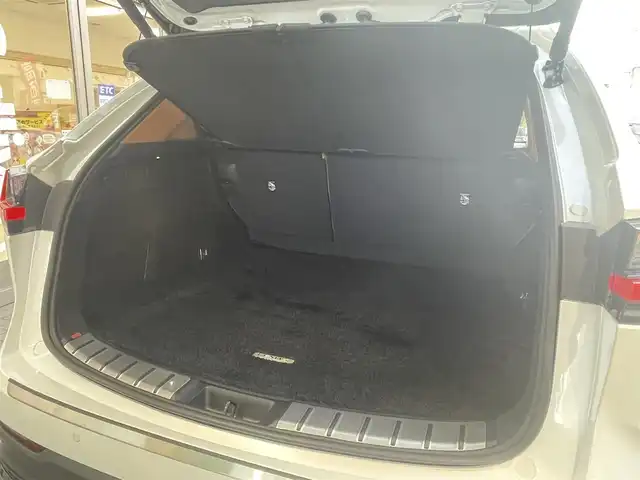 レクサス ＮＸ 350h バージョンL 愛知県 2025(令7)年 0.1万km ソニッククォーツ ワンオーナー/ムーンルーフ/レザーシート〈ヘーゼル〉/前席パワーシート/前席シートヒーター＆ベンチレーション/後部席シートヒーター/後部席電動格納/純正14インチディスプレイオプラス/・車載ナビ／Bluetooth／地デジTV/レクサスプレミアムサウンドシステム/バック＆アラウンドビューカメラ/ハンズフリーパワーバックドア/ヘッドアップディスプレイ/デジタルインナーミラー/三眼LEDヘッドライト/Lexus SAFETY SYSTEM+/・プリクラッシュセーフティ/・レーンディパーチャーアラート/・レーントレーシングアシスト/・レーダークルーズコントロール/・先行車発進告知/・オートマチックハイビーム/・プロアクティブドライビングアシスト/ブラインドスポットモニター/リモート機能付アドバンスドパーク/純正20インチAW/スマートキー×2＆カードキー〈ケース付〉