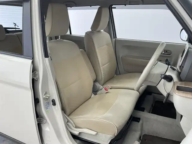 スズキ ラパン X 大分県 2020(令2)年 4.8万km フォーンベージュM ワンオーナ/社外ディスプレイオーディオ/（Bluetooth/CD/DVD)/衝突軽減ブレーキ/前席シートヒーター/ベンチシート/オートエアコン/プッシュスタート・スマートキー/スペアキー/電動格納ミラー/純正アルミホイール/保証書・取扱説明書