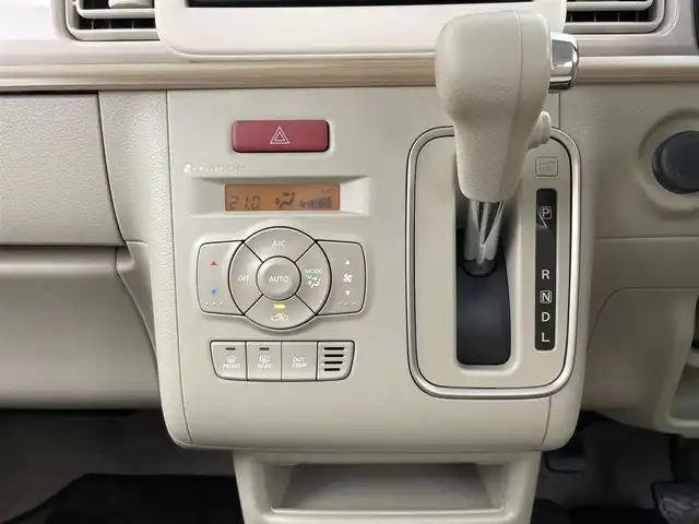 スズキ ラパン X 大分県 2020(令2)年 4.8万km フォーンベージュM ワンオーナ/社外ディスプレイオーディオ/（Bluetooth/CD/DVD)/衝突軽減ブレーキ/前席シートヒーター/ベンチシート/オートエアコン/プッシュスタート・スマートキー/スペアキー/電動格納ミラー/純正アルミホイール/保証書・取扱説明書
