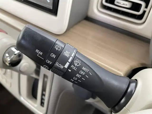 スズキ ラパン X 大分県 2020(令2)年 4.8万km フォーンベージュM ワンオーナ/社外ディスプレイオーディオ/（Bluetooth/CD/DVD)/衝突軽減ブレーキ/前席シートヒーター/ベンチシート/オートエアコン/プッシュスタート・スマートキー/スペアキー/電動格納ミラー/純正アルミホイール/保証書・取扱説明書