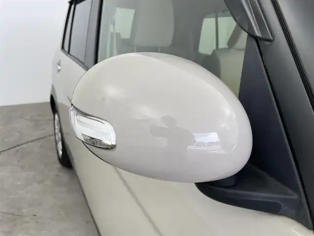 スズキ ラパン X 大分県 2020(令2)年 4.8万km フォーンベージュM ワンオーナ/社外ディスプレイオーディオ/（Bluetooth/CD/DVD)/衝突軽減ブレーキ/前席シートヒーター/ベンチシート/オートエアコン/プッシュスタート・スマートキー/スペアキー/電動格納ミラー/純正アルミホイール/保証書・取扱説明書