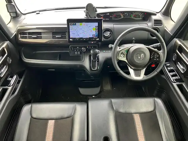 ホンダ Ｎ ＢＯＸ カスタム G L ターボ ホンダセンシング 静岡県 2020(令2)年 4.8万km プラチナホワイトパール SDナビ（CD/DVD/BT/フルセグ）/KENWOOD製MDV-M906HDL/バックカメラ/ホンダセンシング/ドライブレコーダー/D席N席シートヒーター/両側パワースライドドア/コーナーセンサー/レーンキープアシスト/オートライト/オートマチックハイビーム/LEDヘッドライト/W+サイドエアバッグ/カーテンエアバッグ/衝突軽減システム/エンジンスタートボタン/パワーステアリング/パワーウィンドウ/アイドリングストップ/オートエアコン/プラズマクラスター技術搭載フルオート/エアコンディショナー/USB入力端子/フロアマット/ハーフレザーシート/ベンチシート/オートリトラミラー/レルクリーンプラスシート