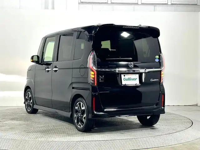 ホンダ Ｎ ＢＯＸ カスタム G L ターボ ホンダセンシング 大阪府 2019(令1)年 4.3万km クリスタルブラックパール 社外ナビTV バックカメラ 両側パワースライドドア ハーフレザー シートヒーター レーダークルコン 衝突軽減ブレーキ レーンアシスト スマートキー プッシュスタート オートライト LEDヘッドライト ETC