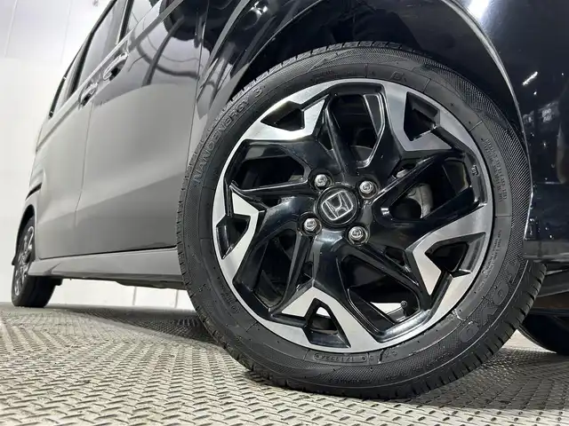 ホンダ Ｎ ＢＯＸ カスタム G L ターボ ホンダセンシング 大阪府 2019(令1)年 4.3万km クリスタルブラックパール 社外ナビTV バックカメラ 両側パワースライドドア ハーフレザー シートヒーター レーダークルコン 衝突軽減ブレーキ レーンアシスト スマートキー プッシュスタート オートライト LEDヘッドライト ETC