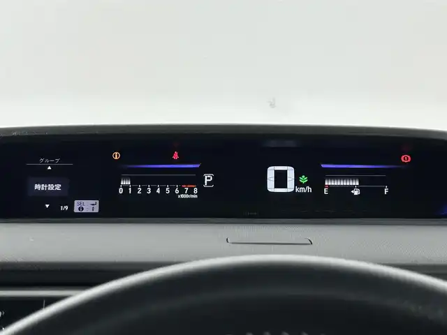 ホンダ ステップワゴン スパーダ 佐賀県 2015(平27)年 10.8万km プレミアムスパークルブラックパール 純正9インチナビ/Bluetooth/フルセグ/AM/FMCD/DVD/バックカメラ/ホンダセンシング/衝突軽減ブレーキ/オートクルーズコントロール/車線逸脱警報/レーンキープアシスト/誤発進抑制機能/先行車発進通知/標識認識機能/フリップダウンモニター/LEDヘッドライト/オートライト/片側パワースライドドア/ステアリングリモコン