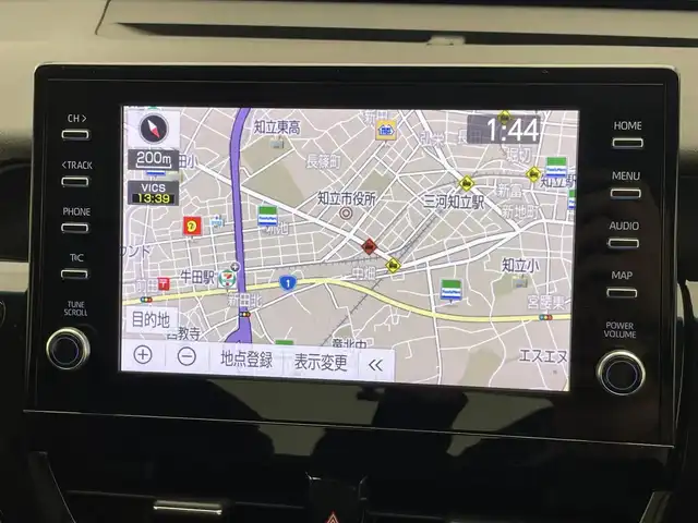 トヨタ カムリ G レザーパッケージ 愛知県 2022(令4)年 3.3万km アティチュードブラックマイカ 純正９型ＤＡナビ　黒革　シートヒーター　禁煙車　ＤＶＤデッキ　ＢＳＭ　ＨＵＤ　バックカメラ　追従クルコン　前後ドラレコ　ＥＴＣ　セーフティセンス　衝突軽減　パワーシート　ＬＥＤライト　コーナーセンサー