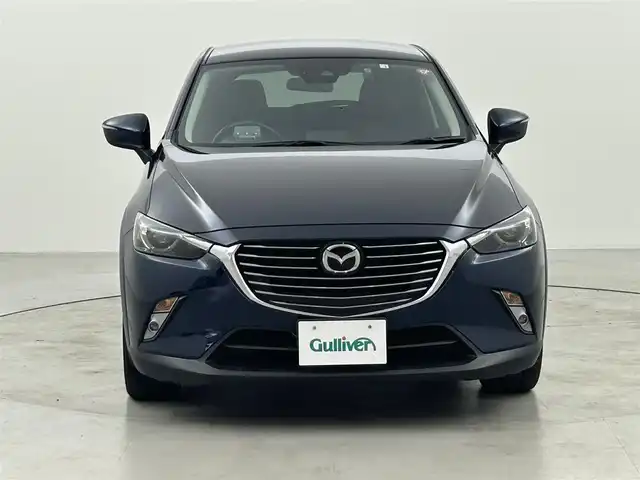 マツダ ＣＸ－３ XD ノーブル ブラウン 福岡県 2017(平29)年 6万km ディープクリスタルブルーマイカ ディーゼルターボ/衝突軽減ブレーキ/レーンキープアシスト/BSM/HUD/純正ナビ/バックカメラ/クルーズコントロール/ハーフレザーシート/前席シートヒーター/ハンドルヒーター/パドルシフト/ドライブレコーダー/ETC/純正18インチアルミホイール（215/60/R18）/LEDヘッドライト/スマートキー/プッシュスタート