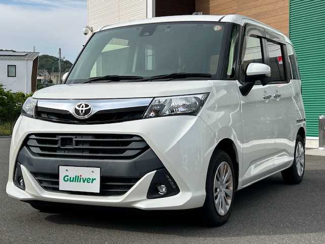 トヨタ タンク G S 静岡県 2018(平30)年 3.6万km パールホワイトⅢ 純正SDナビ/AM/FM/CD/BT/フルセグ/バックカメラ/純正フロアマット/スペアキー/クルーズコントロール/両側パワースライドドア/ETC/アイドリングストップ/ドライブレコーダー前/保障証/取扱説明書