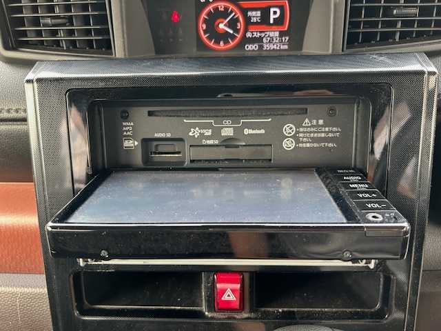 トヨタ タンク G S 静岡県 2018(平30)年 3.6万km パールホワイトⅢ 純正SDナビ/AM/FM/CD/BT/フルセグ/バックカメラ/純正フロアマット/スペアキー/クルーズコントロール/両側パワースライドドア/ETC/アイドリングストップ/ドライブレコーダー前/保障証/取扱説明書