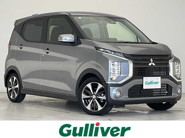 三菱 ｅＫクロス G プレミアム 愛知県 2024(令6)年 0.3万km チタニウムグレーメタリック マイパイロット/衝突軽減システム/純正ナビ/全方位カメラ/クルーズコントロール/シートヒーター/フルセグ/Bluetooth/バックカメラ/コーナーセンサー/純正アルミホイール/LEDヘッドライト/ステアリングヒーター/インテリジェントミラー/ダウンヒルアシストコントロール/オートマチックハイビーム/ステアリングスイッチ/スマートキー/プッシュスタート