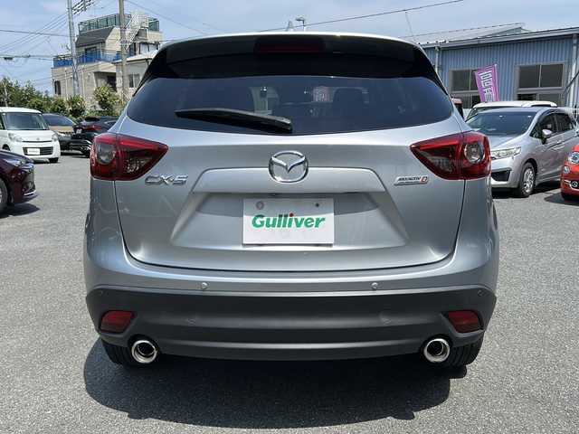 マツダ ＣＸ－５ XD Lパッケージ 埼玉県 2016(平28)年 4.8万km ソニックシルバーM ワンオーナー/本革シート/フロント両席パワーシート/シートポジションメモリー機能/フルセグテレビ/バックカメラ/クルーズコントロール/プッシュスタート/アイドリングストップ/キーレスエントリー/ETC/車間距離自動制御システム/アクセル踏み間違い防止装置/横滑り防止装置/トラクションコントロール/頸部衝撃緩和ヘッドレスト/EBD付きABS/アイドリングストップシステム/ISOFIX対応チャイルドシート固定バー/アルミホイール