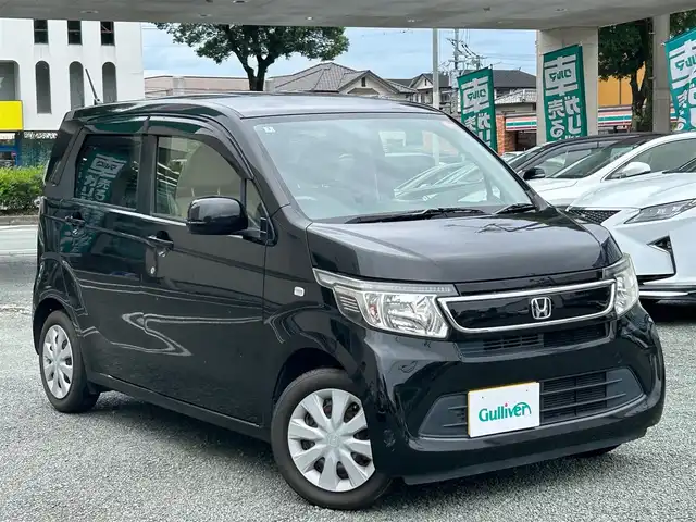ホンダ Ｎ ＷＧＮ C 熊本県 2016(平28)年 6.1万km スマートブラック 純正CDオーディオ/キーレスキー/純正フロアマット/純正ドアバイザー/新車保証書/取扱説明書