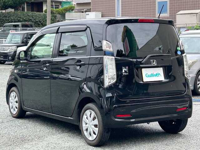 ホンダ Ｎ ＷＧＮ C 熊本県 2016(平28)年 6.1万km スマートブラック 純正CDオーディオ/キーレスキー/純正フロアマット/純正ドアバイザー/新車保証書/取扱説明書