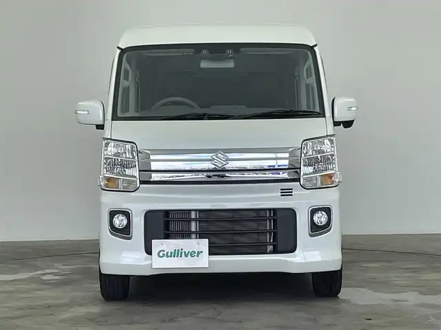 スズキ エブリィ ワゴン PZターボ スペシャル ハイルーフ 群馬県 2022(令4)年 2.2万km パールホワイト スズキセーフティサポート　オーディオレス　ローダウン　両側パワースライドドア　オートライト　シートヒーター　純正１４インチアルミホイール　シートカバー　スマートキー　リアサーキュレーター　禁煙車