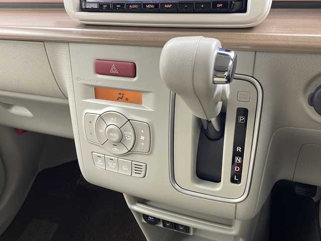 スズキ ラパン X 栃木県 2020(令2)年 2.2万km コフレピンクパールメタリック 禁煙車/純正8インチナビ/フルセグTV/BT/CD/AM/FM/デュアルセンサーブレーキサポート/全方位カメラ/シートヒーター(D/N)/コーナーセンサー/アイドリングストップ/オートライト/キーレスプッシュスタート